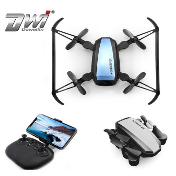 DWI Dowellin 6CH Folding Drone Machine Flying Toy Mini Quadcopter With Altitude Hold